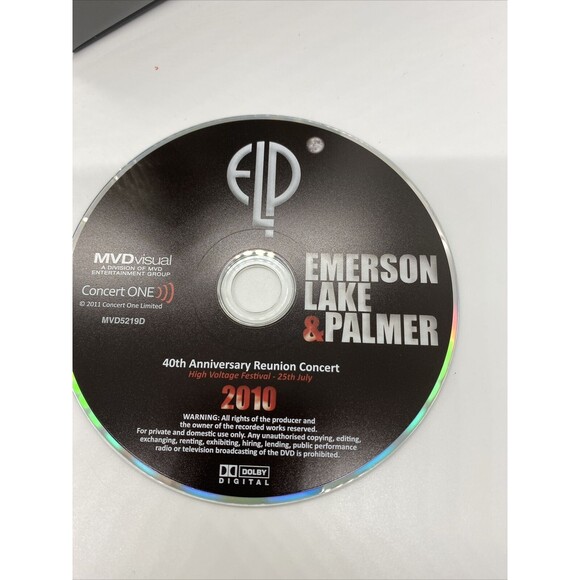Emerson Lake & Palmer - 40th Anniversary Reunion Concert DVD - Picture 5 of 10